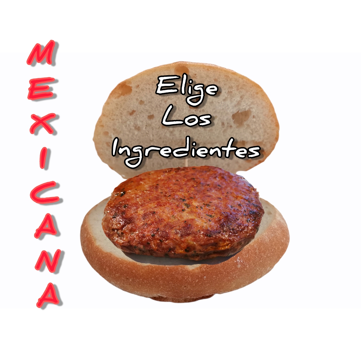 Острый говяжий бургер (мексиканский)