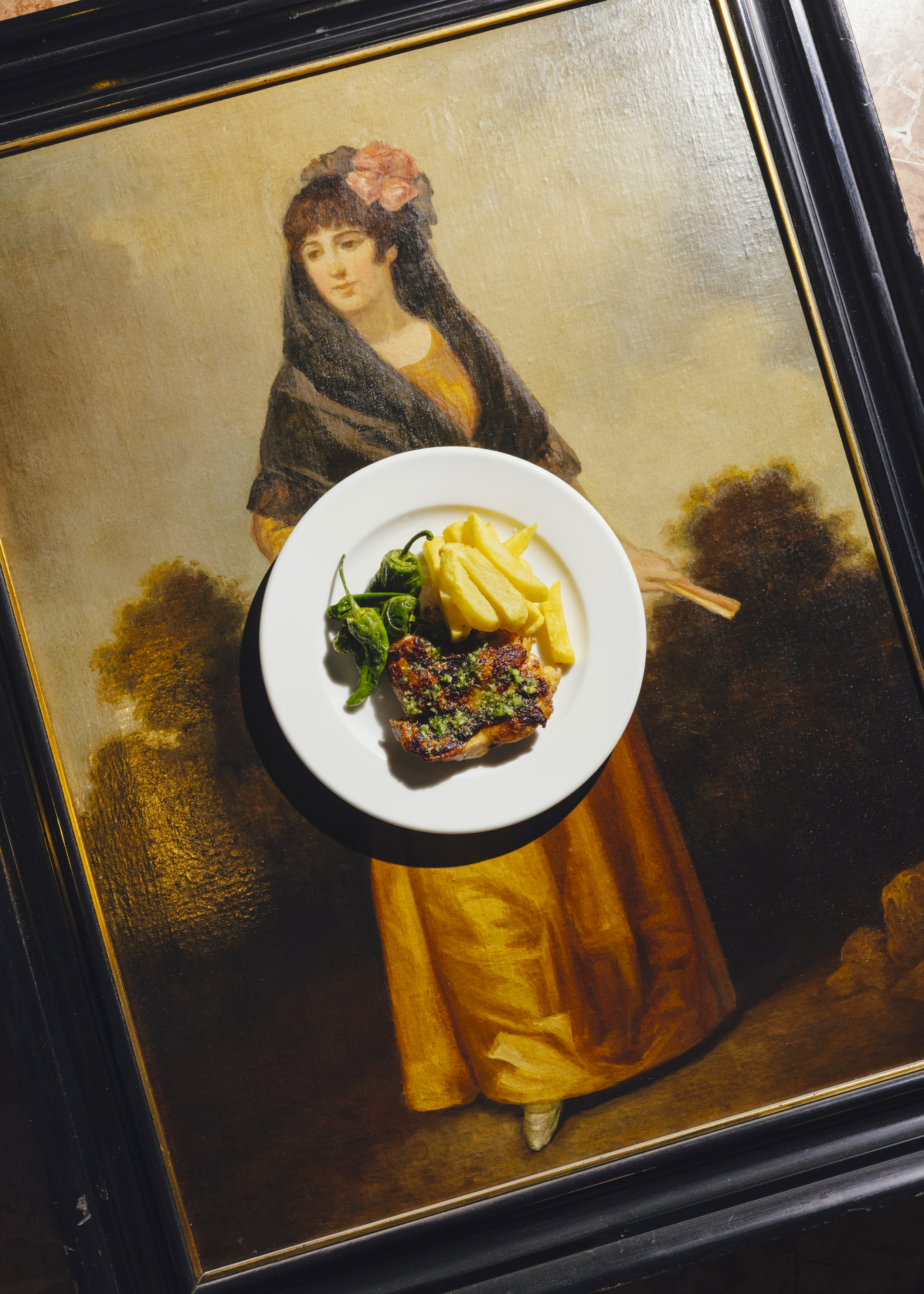 Knuspriges Hähnchen mit provenzalischer Soße