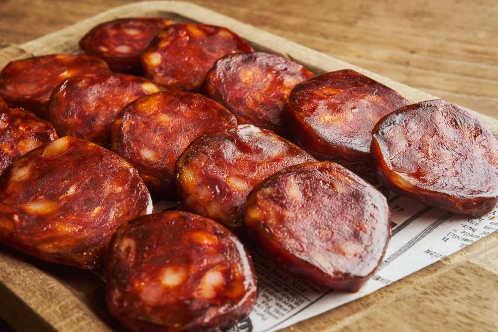 Chorizo picante al ajo negro "Made in León" (60gr.) 