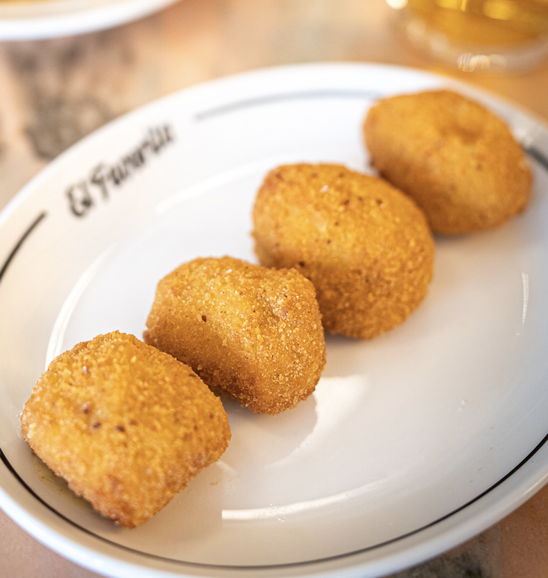 Croquetas de jamón 