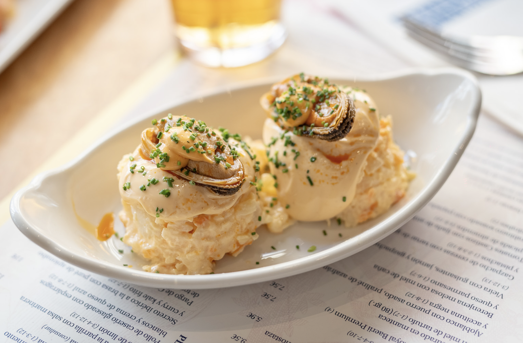 Ensaladilla rusa con mejillones en escabeche XXL 