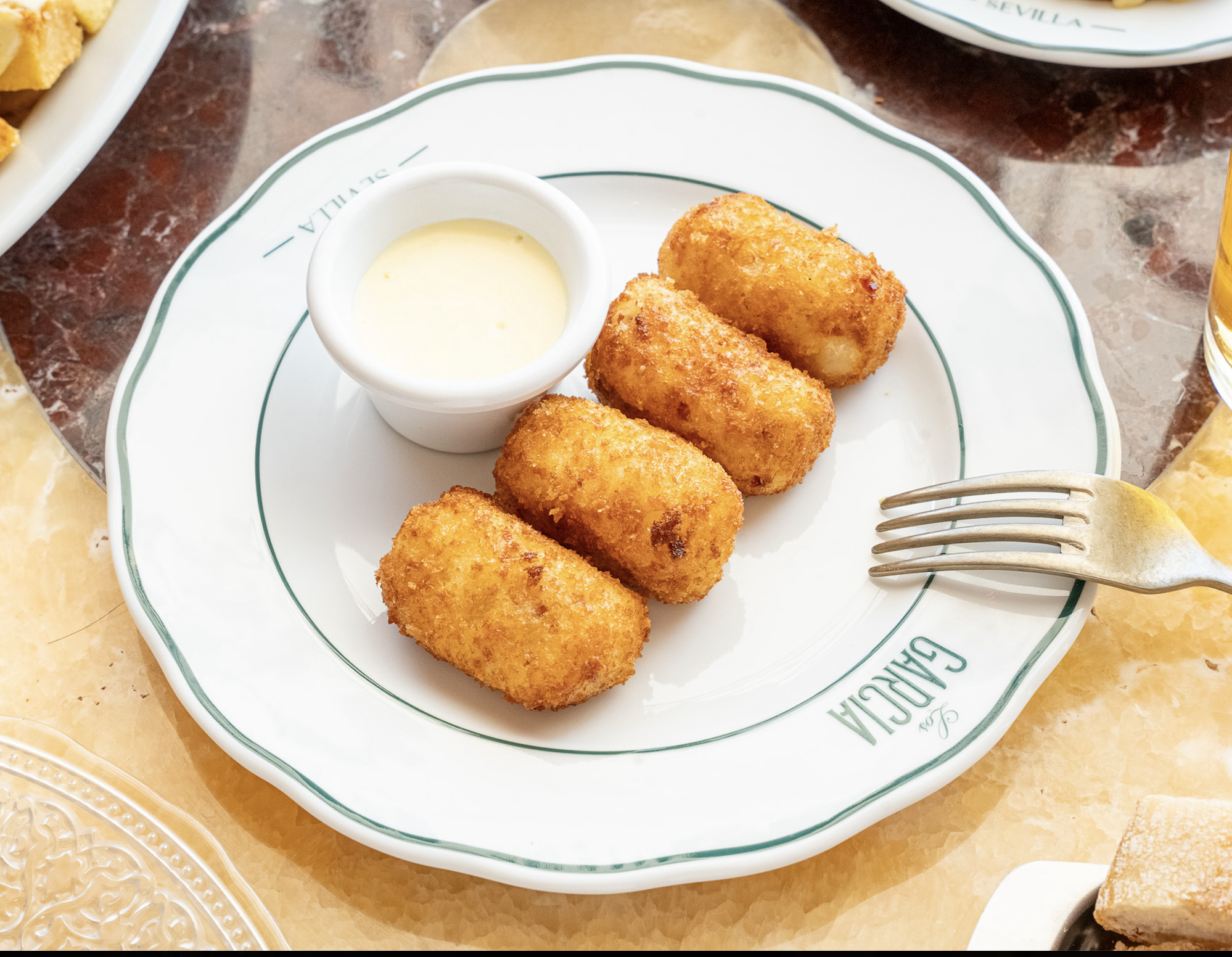 Croquetas de jamón ibérico (4 ud/8 ud).