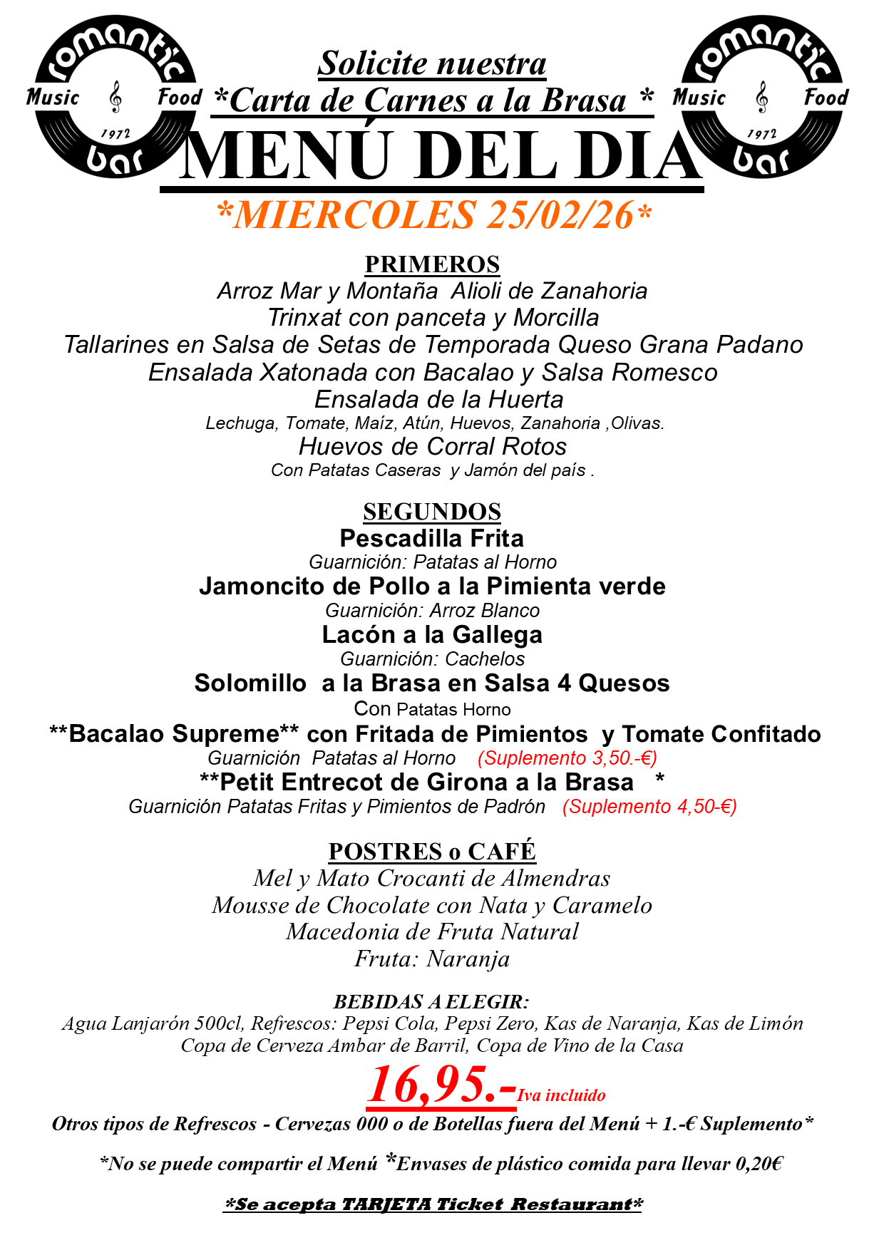 DAILY MARKET MENU*TUESDAY 14/01/25*