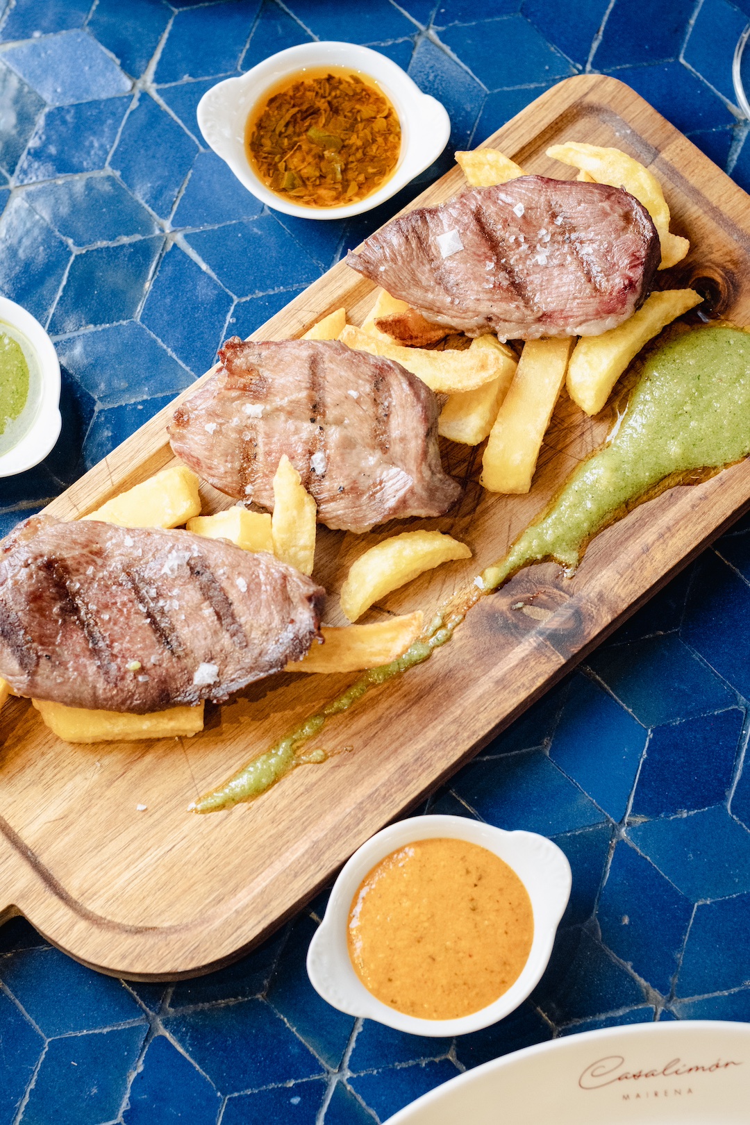 Grilled acorn-fed tenderloin 