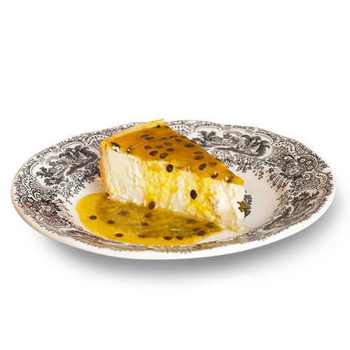 Cheesecake de maracuyá - VE / GF*