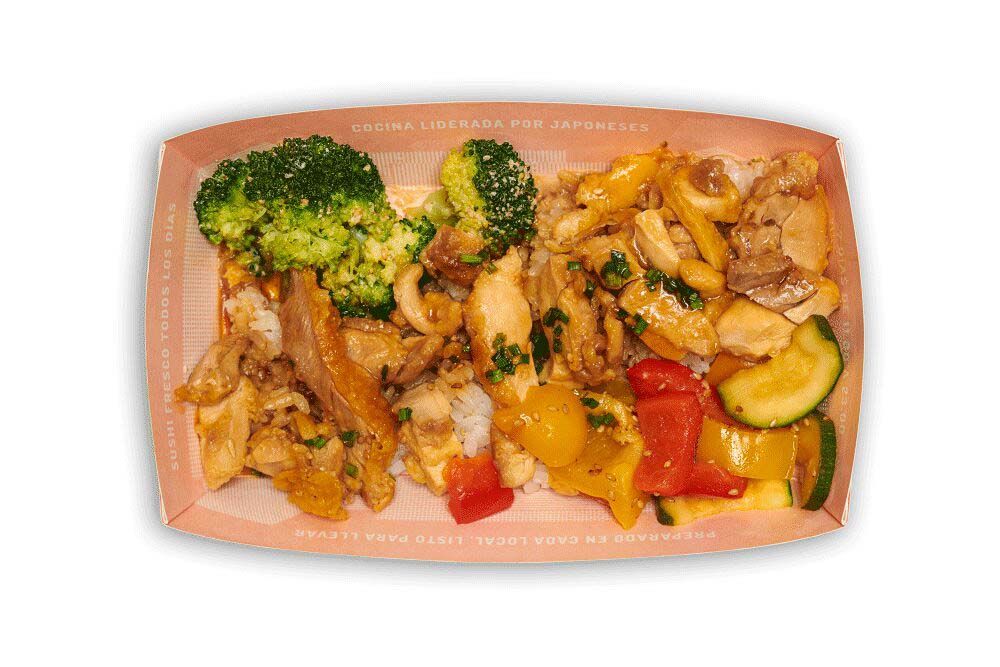 Small teriyaki chicken