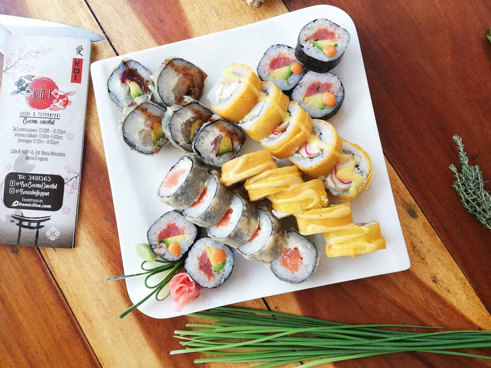 25 pezzi di sushi
