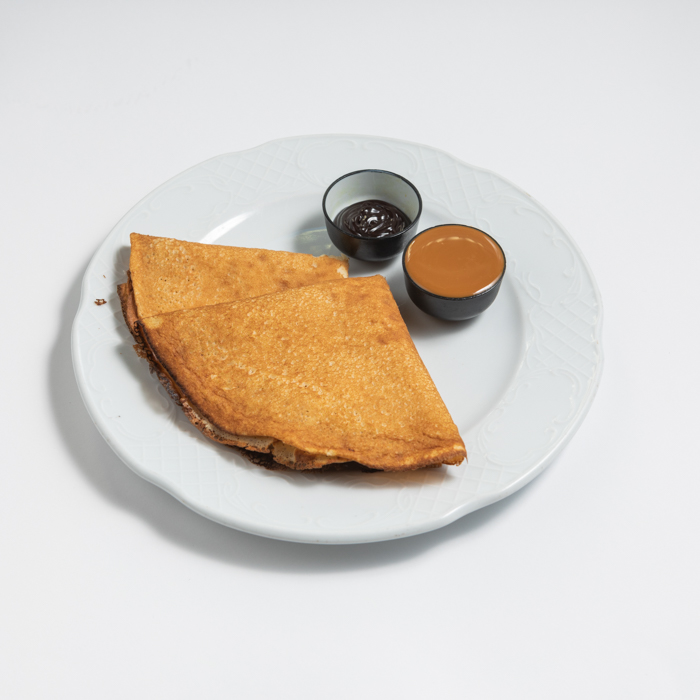 Crepas con cajeta