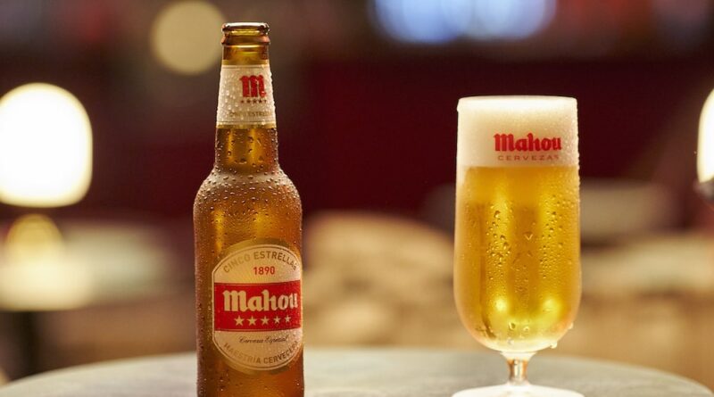 DOBLE CERVEZA MAHOU 