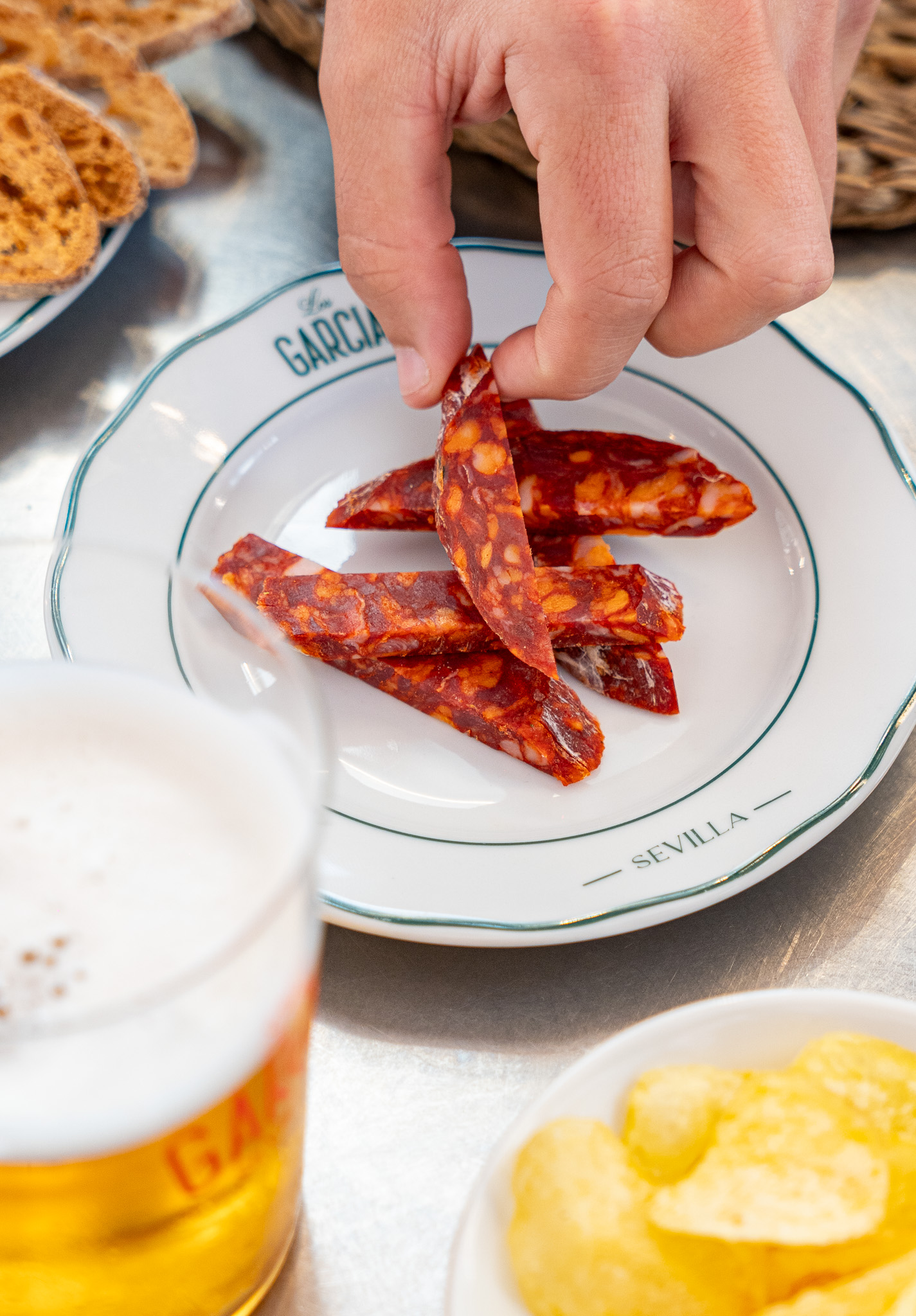 Iberian chorizo cubes from the Sierra de Huelva (40gr/80r)