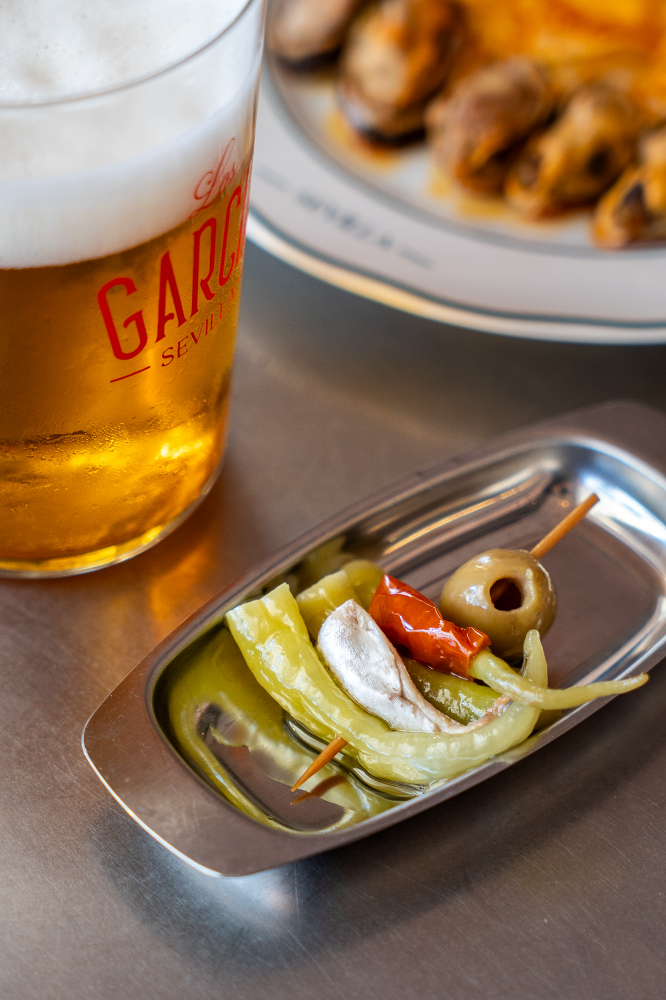 Gilda de pulpo y alegría riojana.