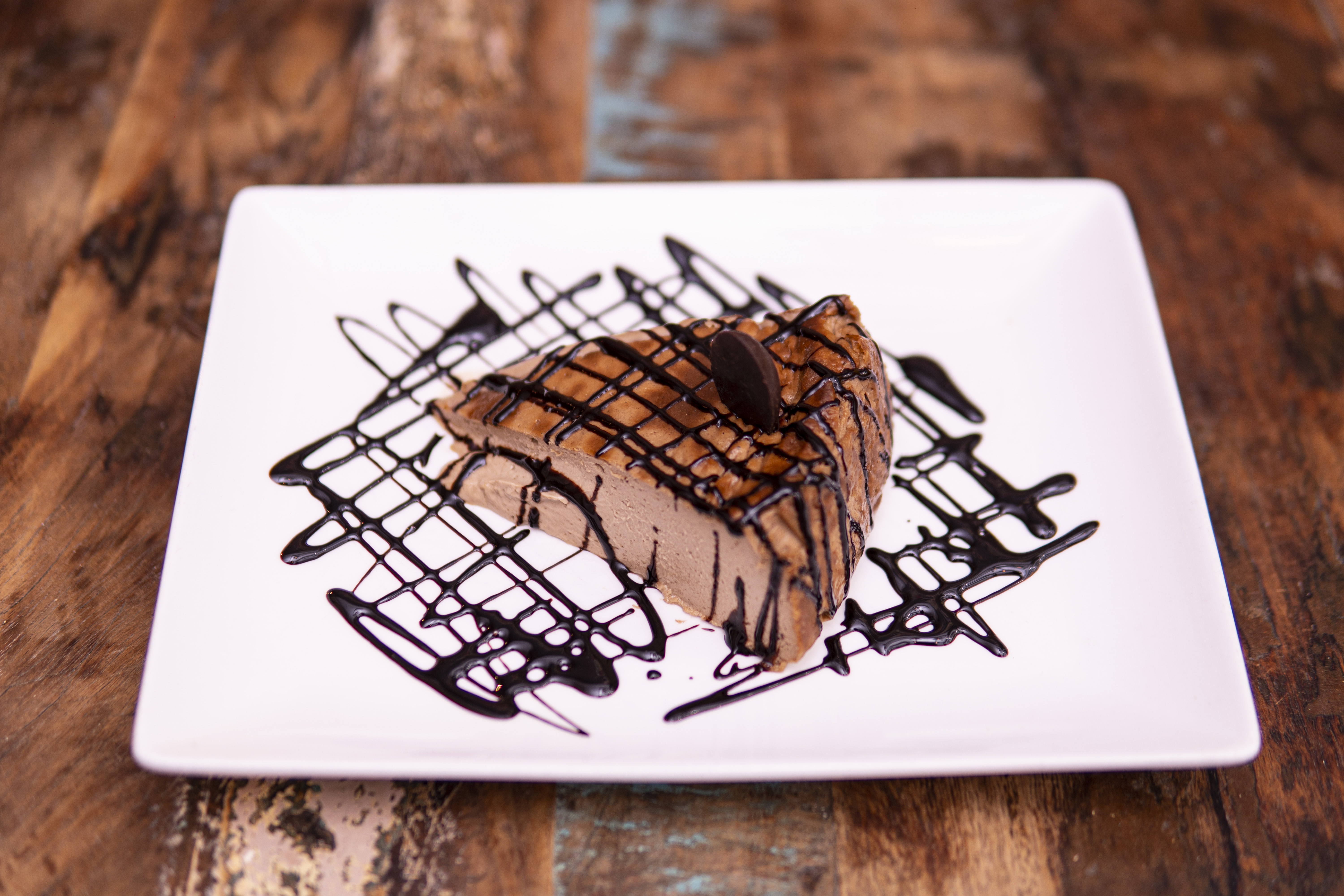 CHEESECAKE CON CAFÉ Y CHOCOLATE 