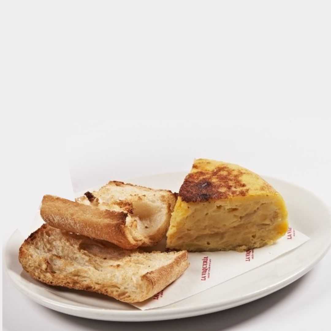 Spanish omelette skewer