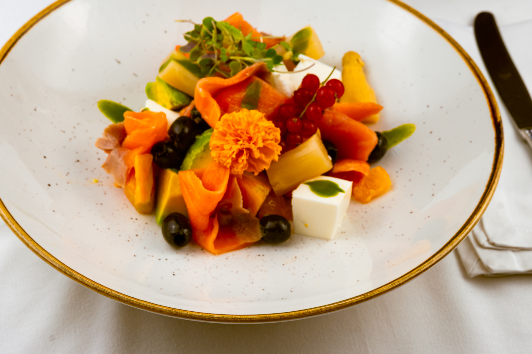 Ensalada de aguacate