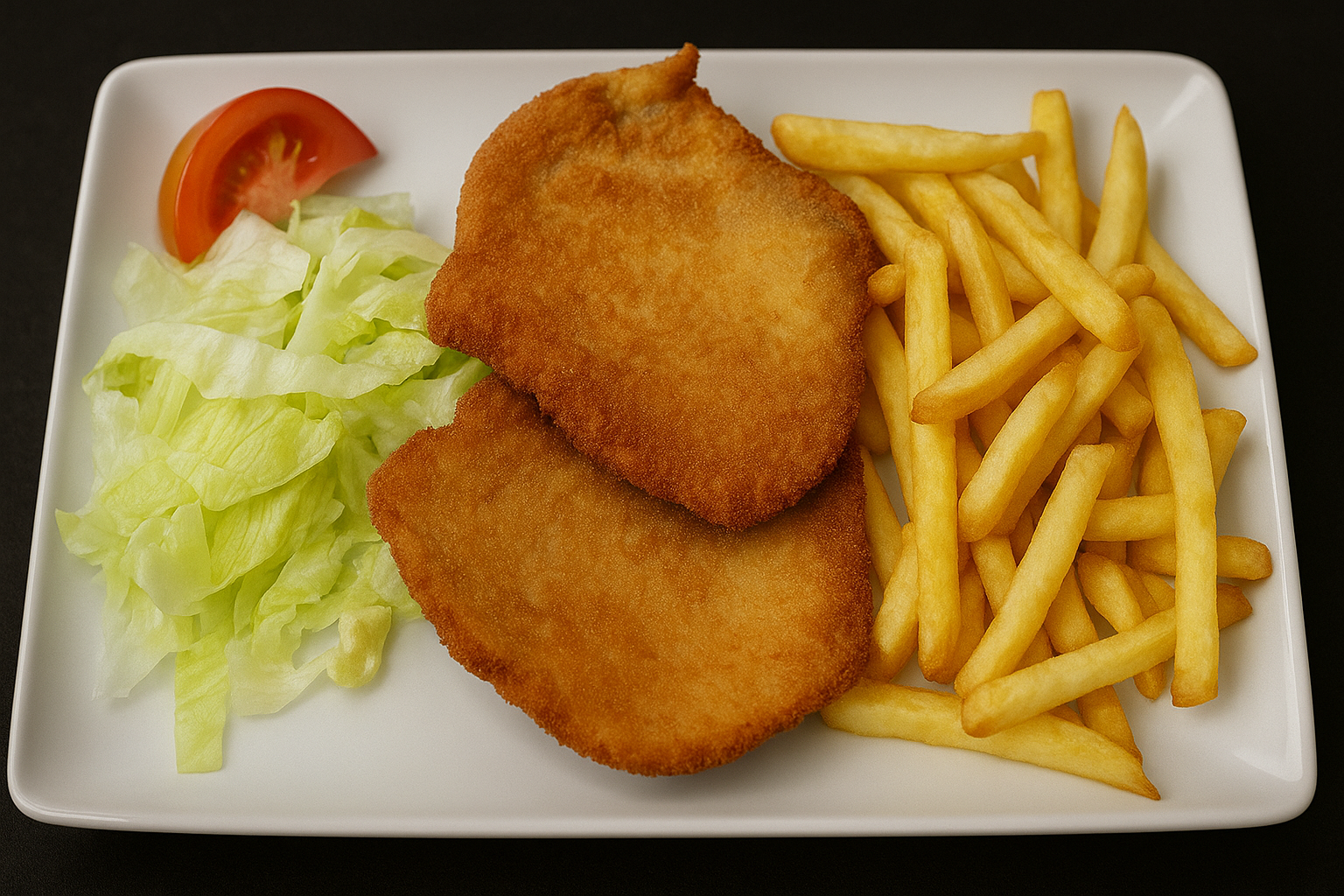 Schnitzel with Trimming