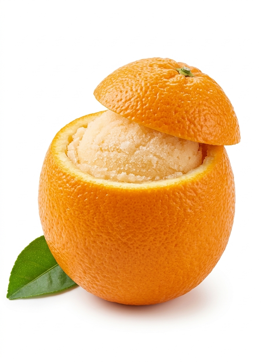 Замороженный апельсин