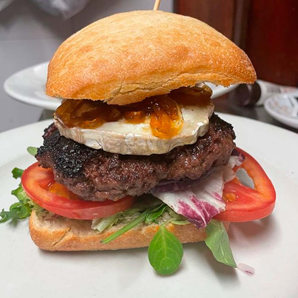 Hamburguesa de queso de Cabra