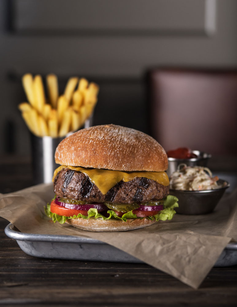 Half Pound Cheesy Burger