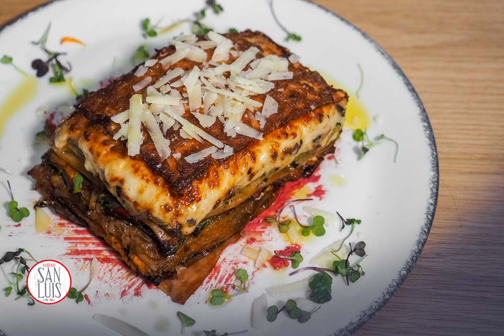 Lasagne aux légumes, Béchamel, Parmesan
