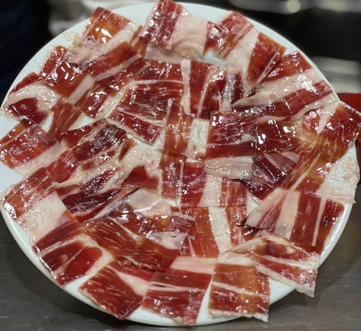 Ham, cheese or loin cane