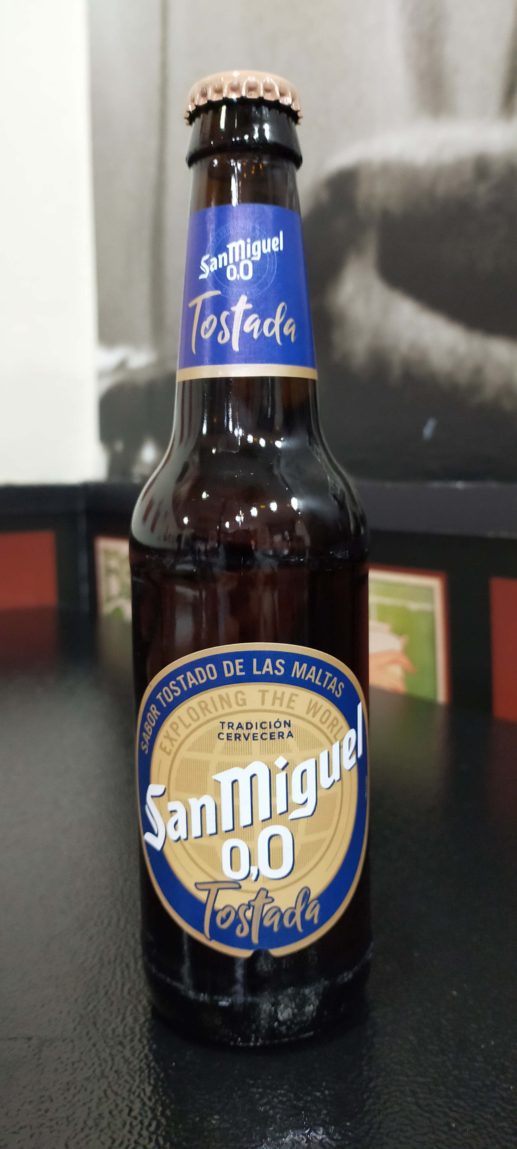 San Miguel 0.0 Toast