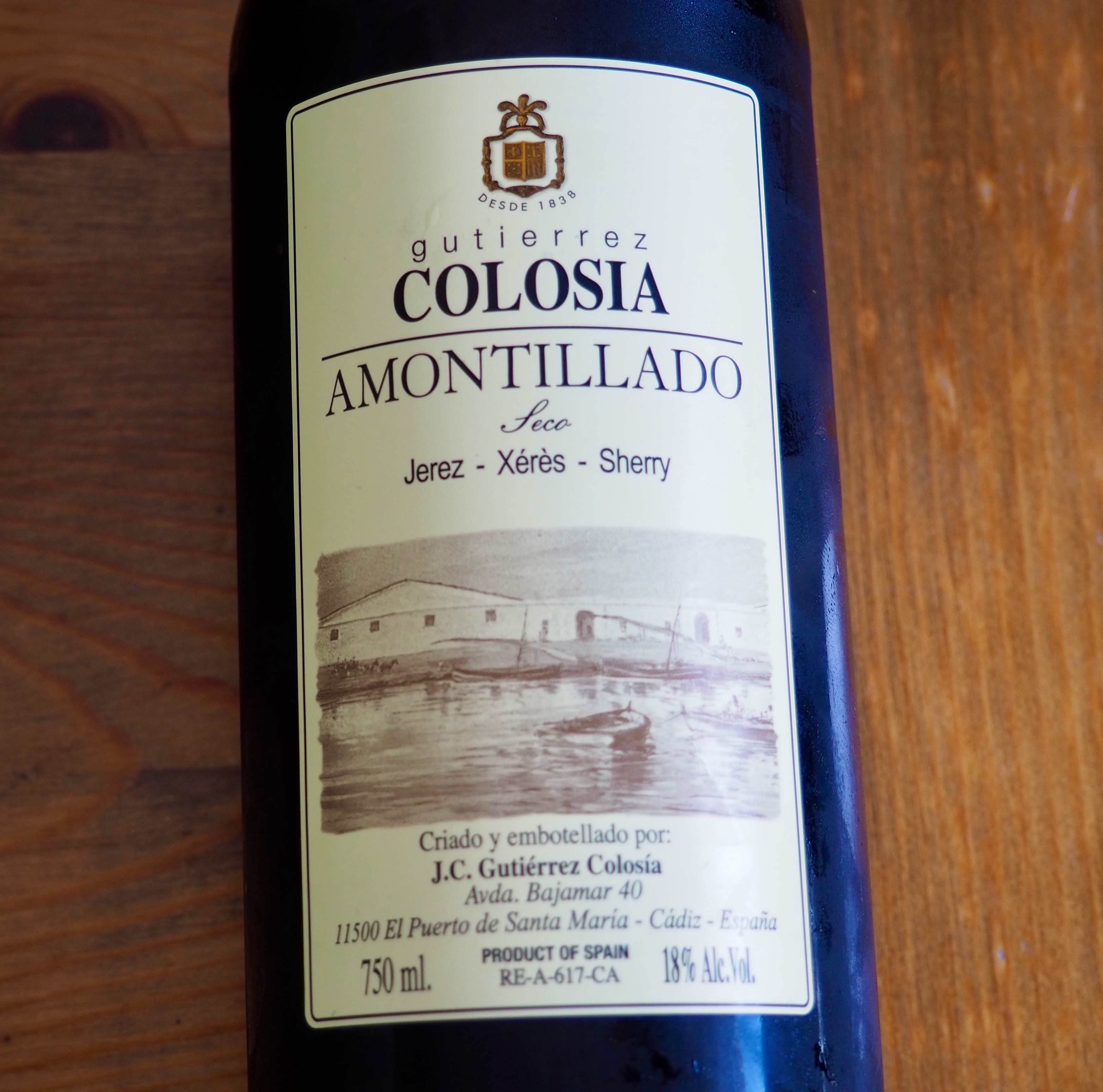 AMONTILLADO BODEGAS COLOSIA