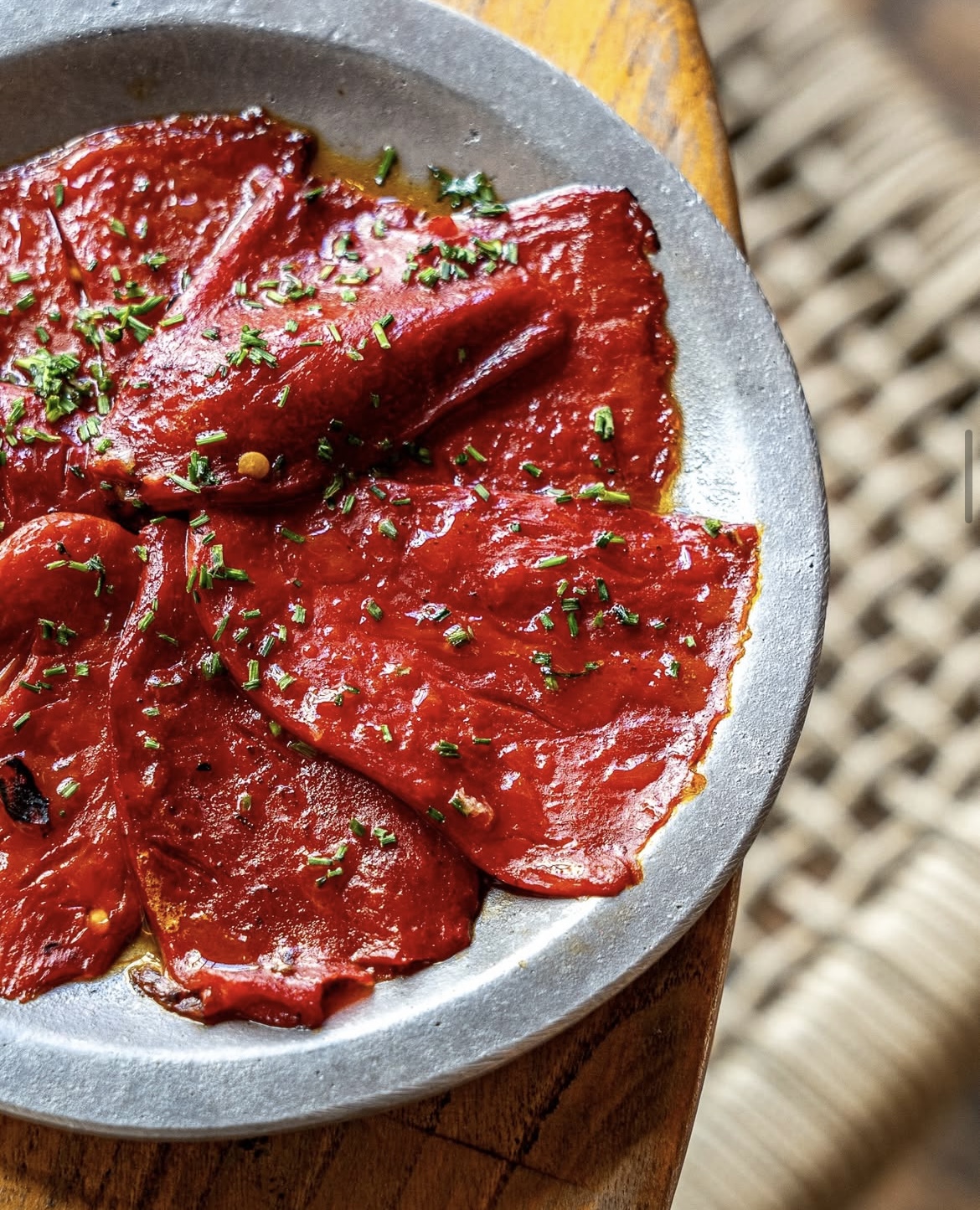 Pimientos del piquillo confitados