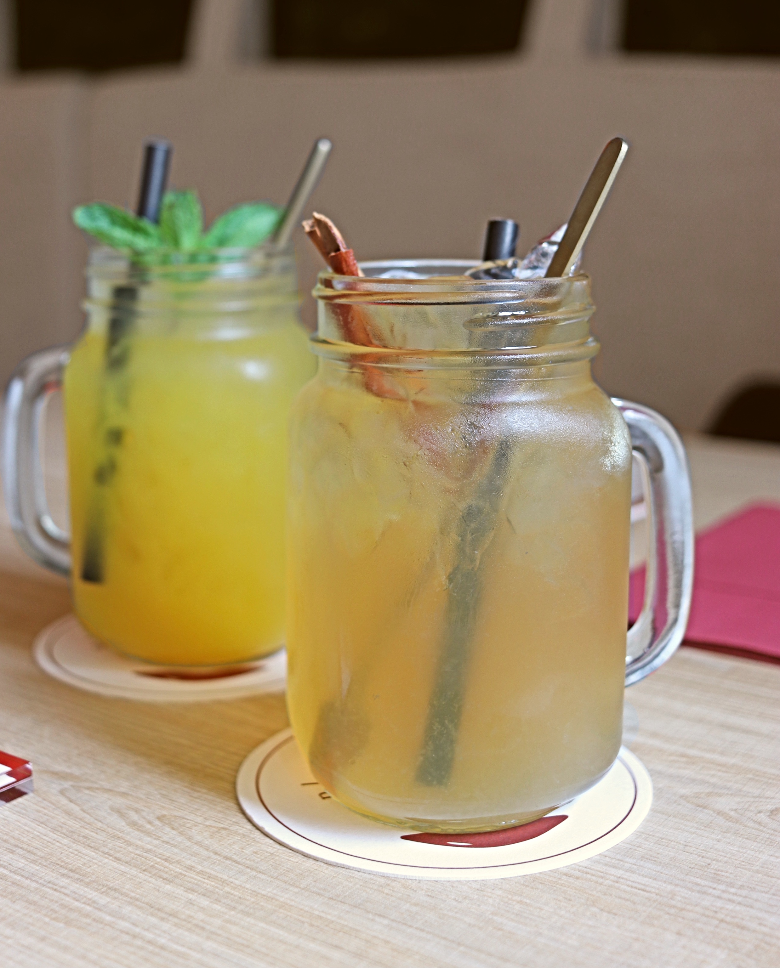 Iced Tea Zest: Té especiado y zumo de limón