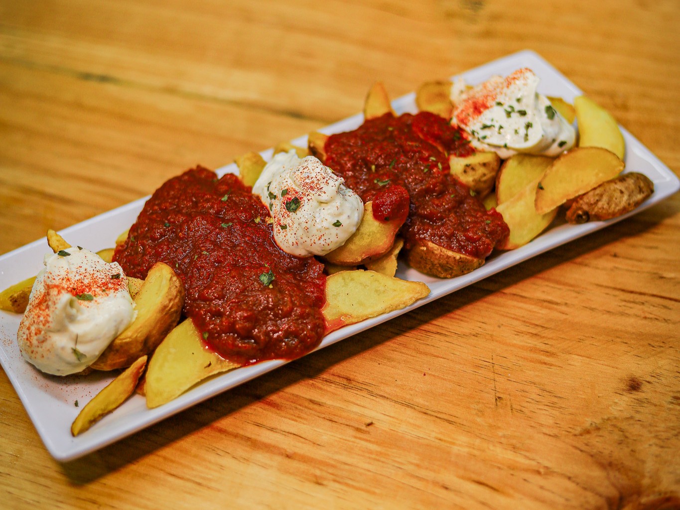 Patatas bravas