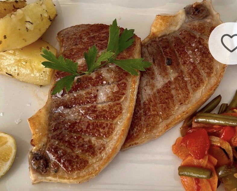 Grilled tuna