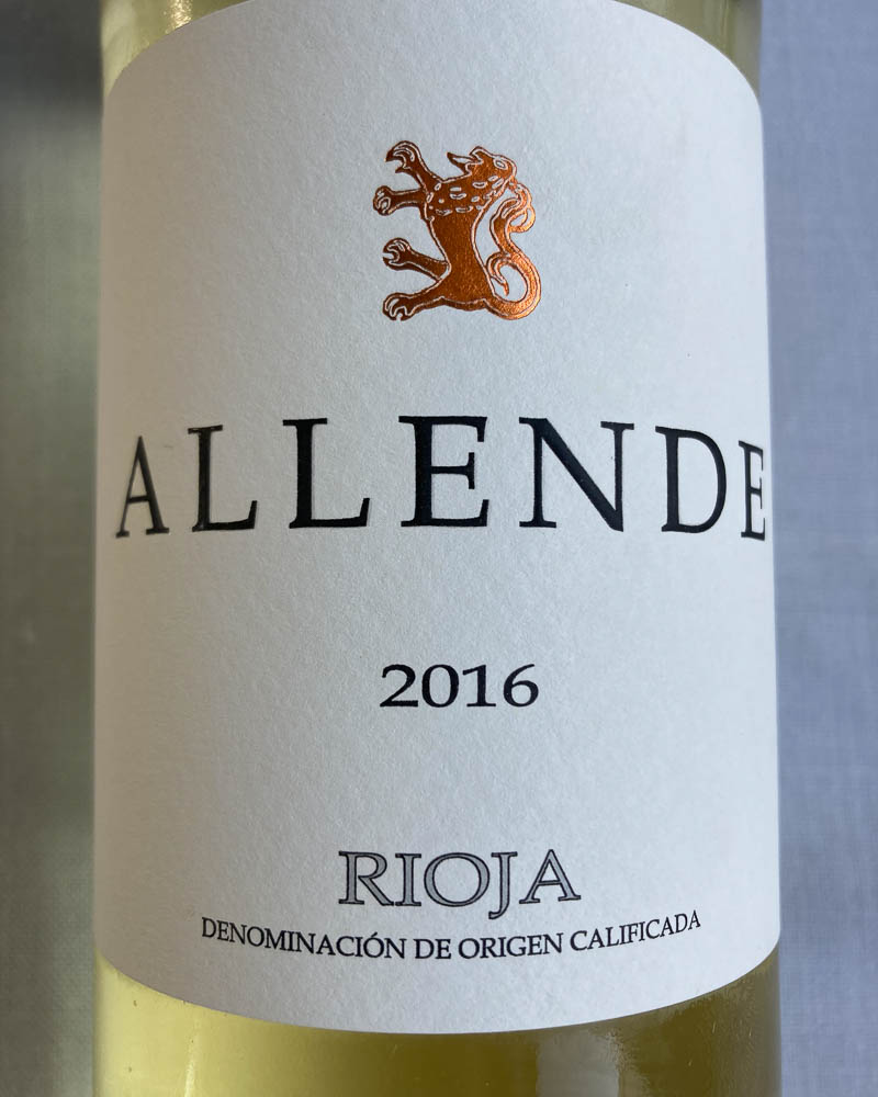 Allende. Viura - Malvasía Barrica (Rioja