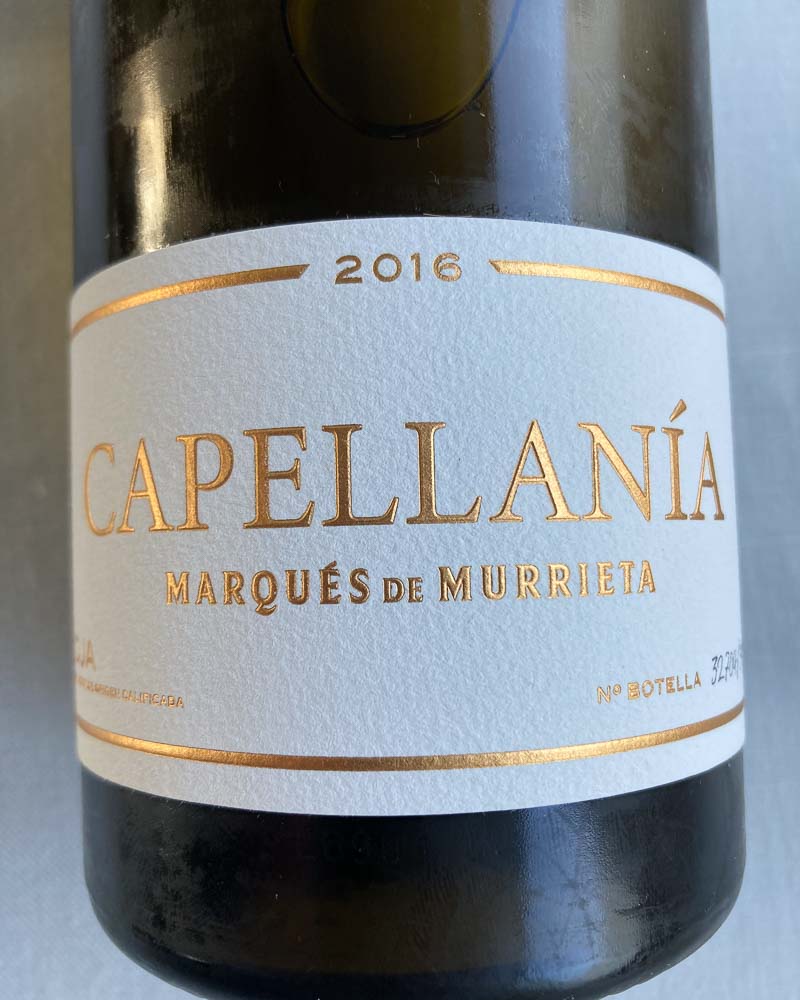 Capellanía de Murieta. Viura Larga Crianza Barrica (Rioja)