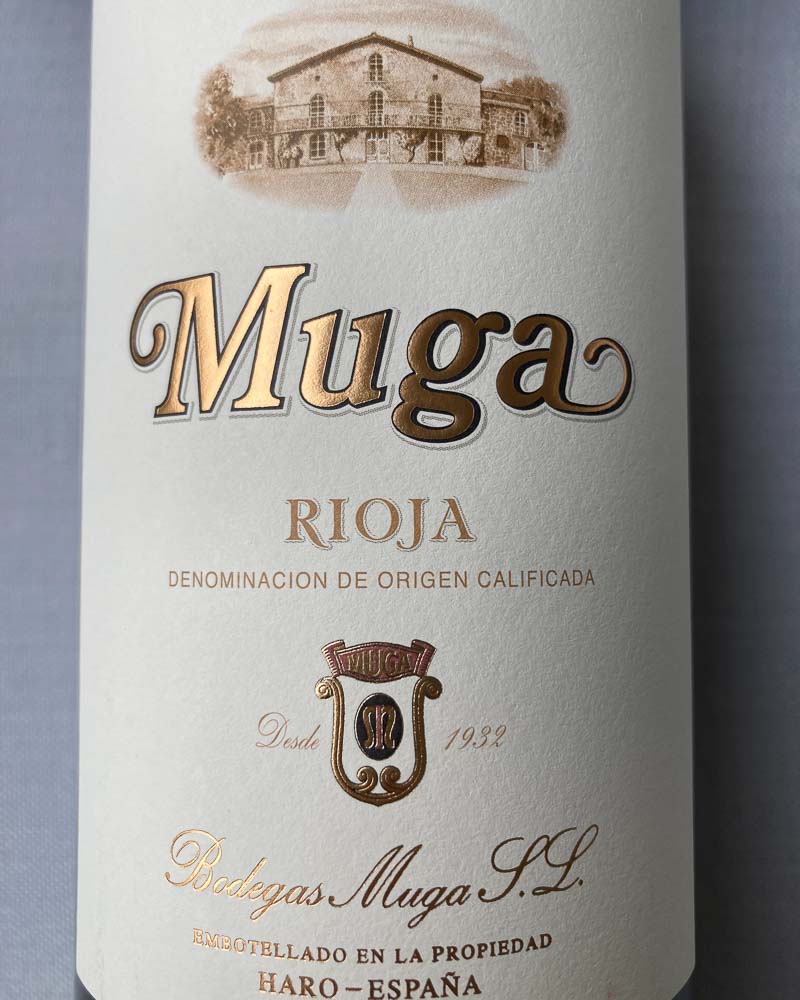 Muga. Tempranillo Crianza (Rioja)