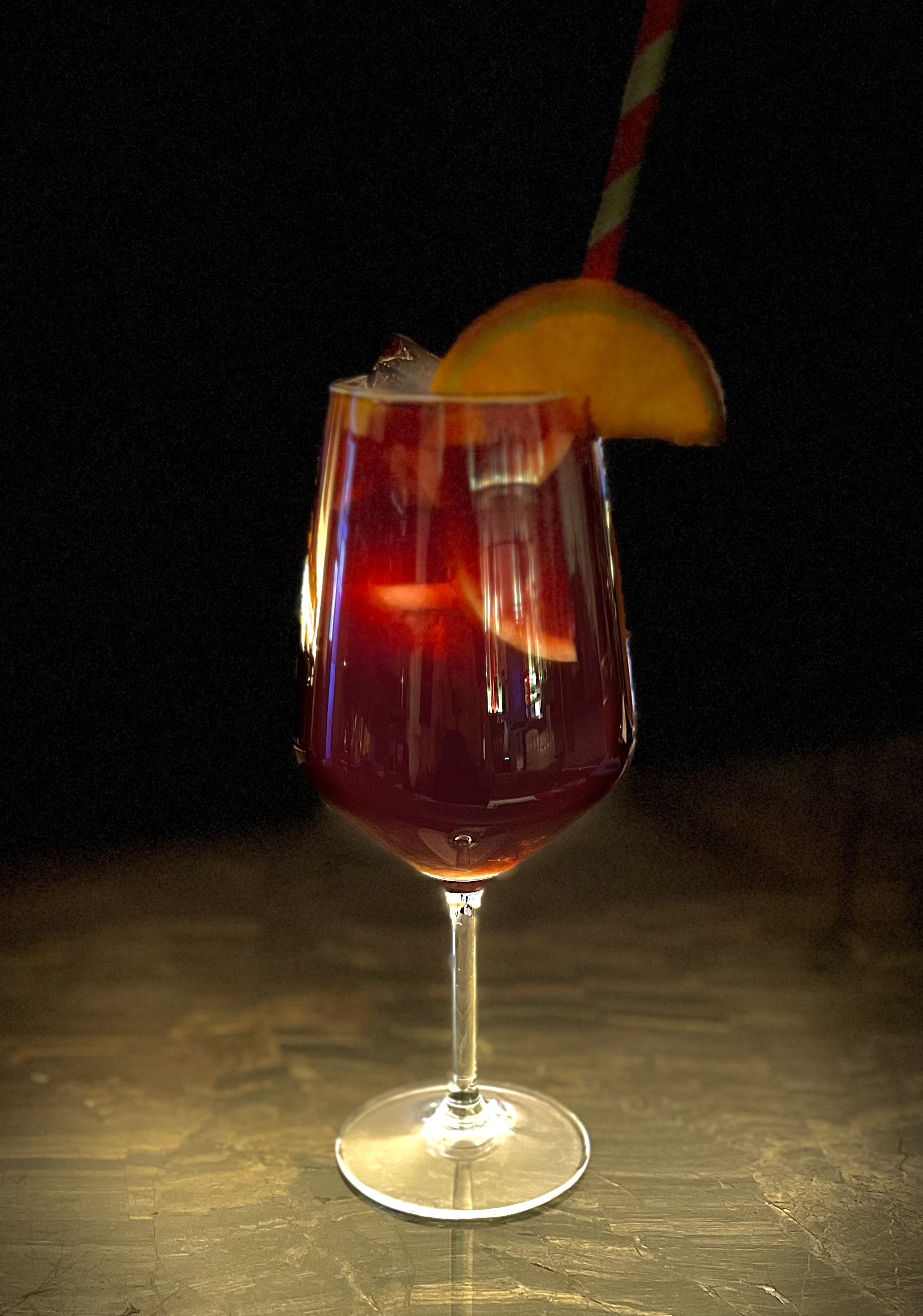COPA DE SANGRIA DE VINO TINTO
