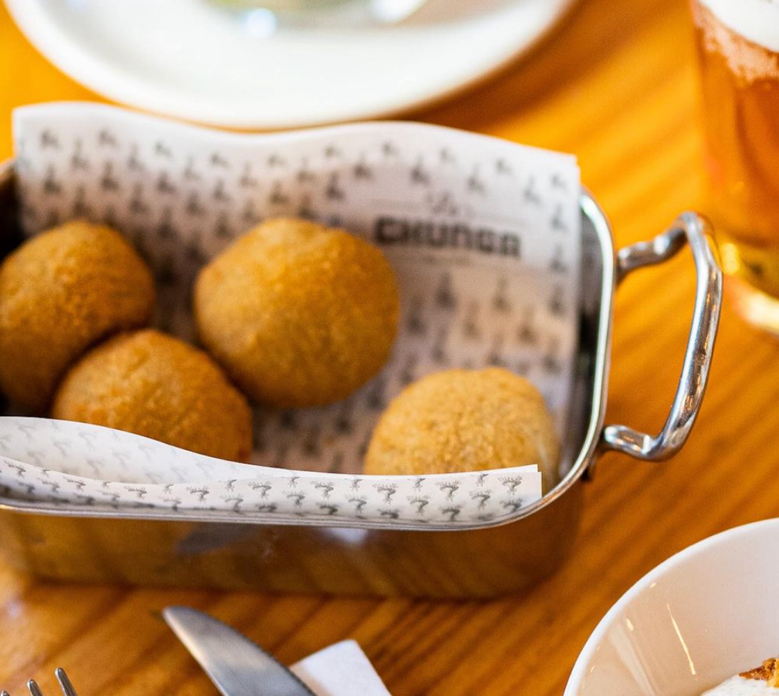 Croquettes maison aux champignons et truffes