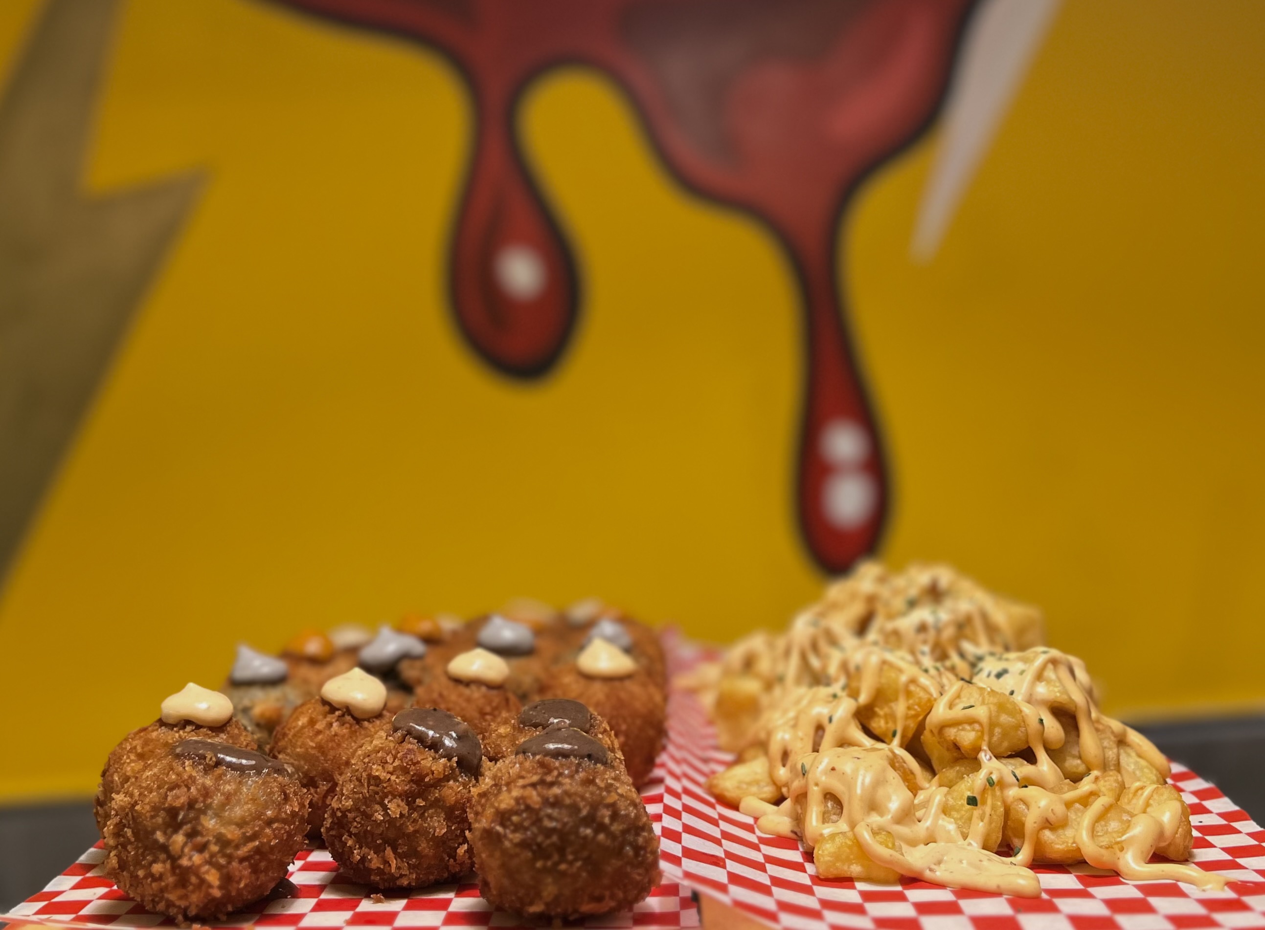 CROQSTARS - Menú Degustación 4 - (20 Croquetas y Bravas)