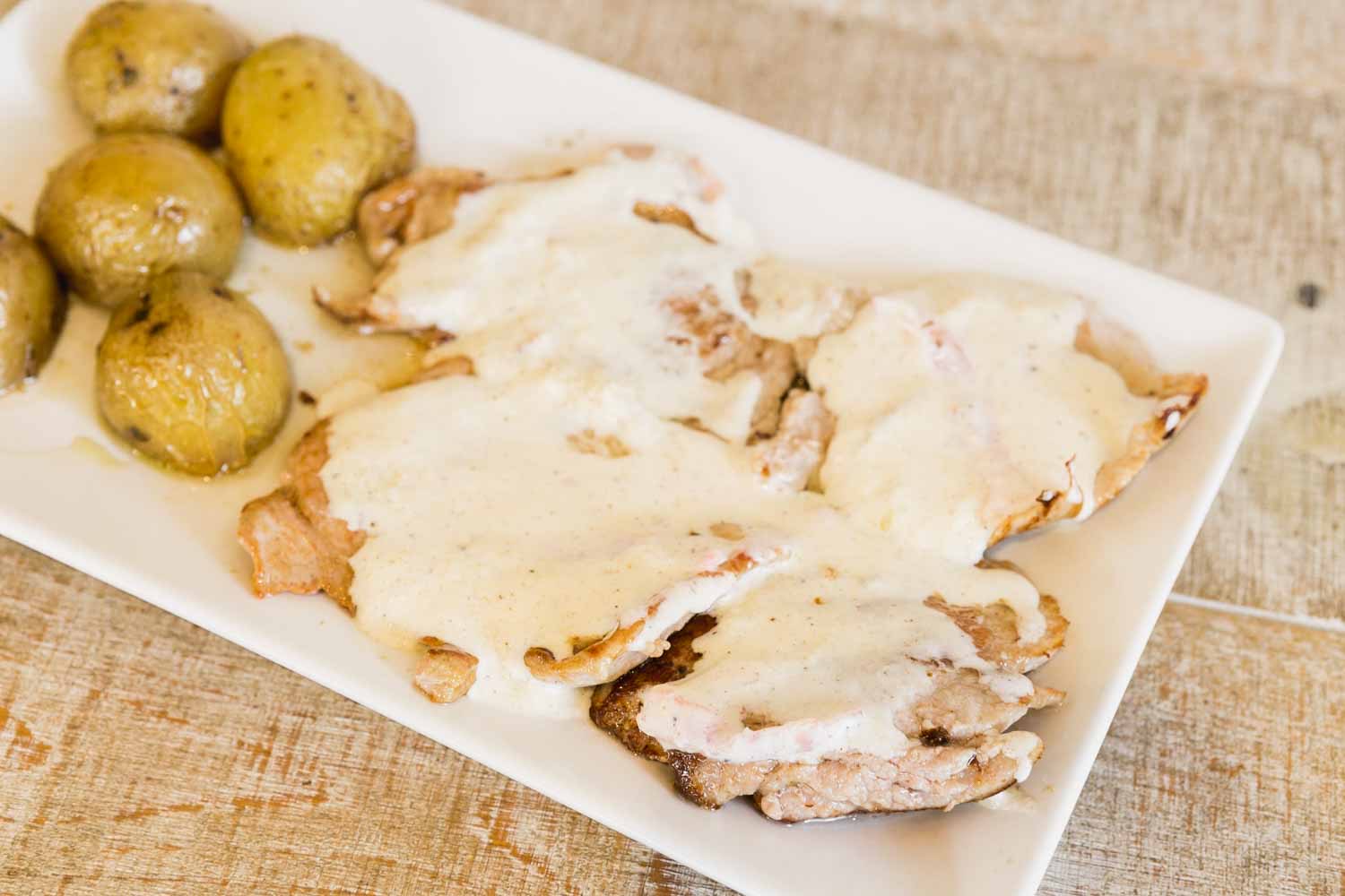 Solomillo Whisky, Roquefort o Carbonara