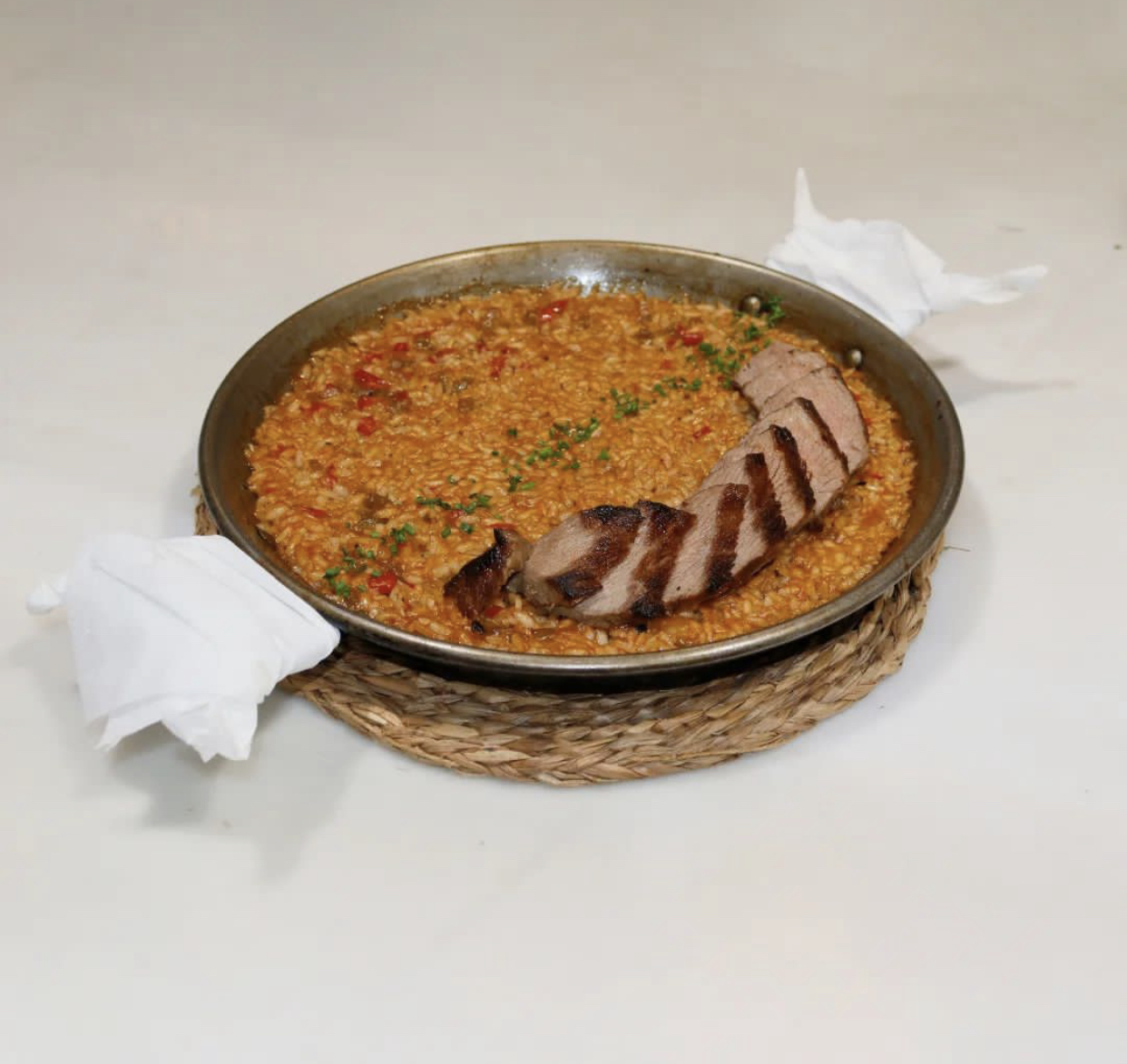 Iberian pork rice (price per person)