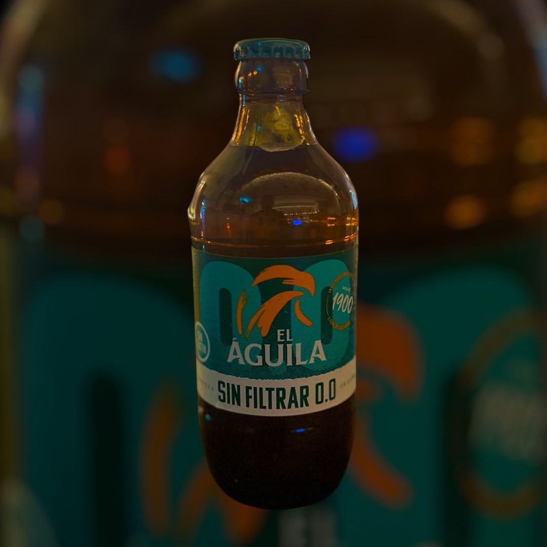 AGUILA SIN FILTRAR 0.0 33CL
