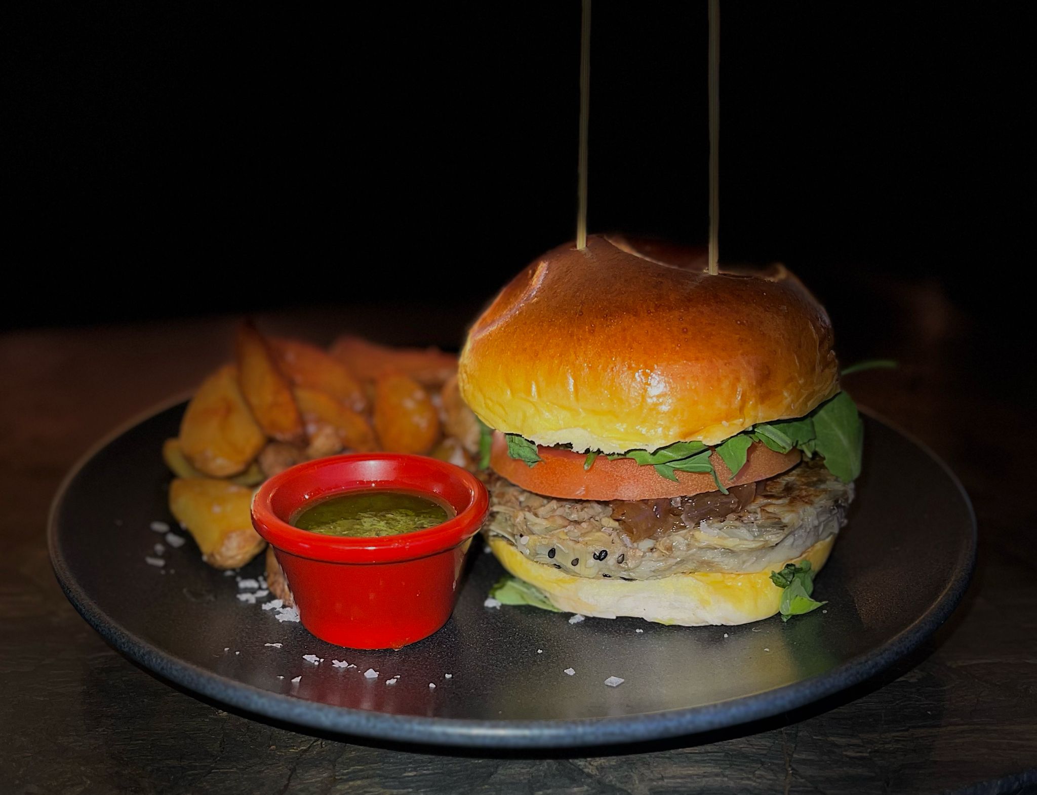 HAMBURGUESA VEGETARIANA