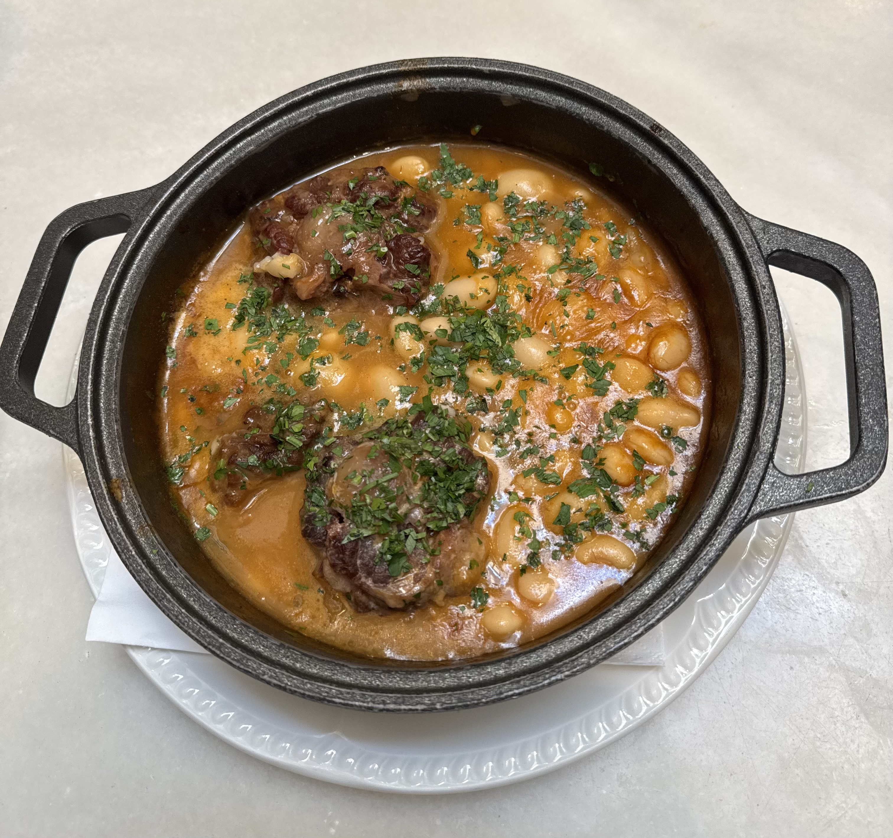 Judiones con cola de toro