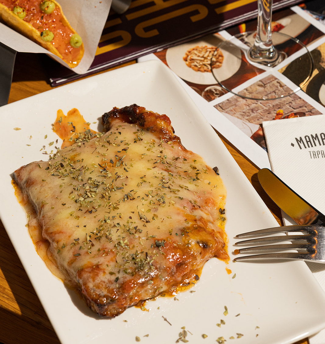 Matambrito  a la pizza