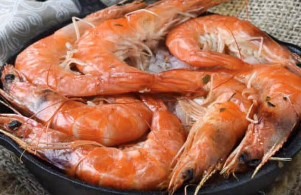 LANGOSTINOS A LA SAL