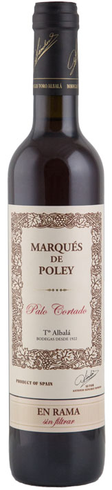 D.O Montilla Moriles. - Palo Cortado Marqués de Poley - 