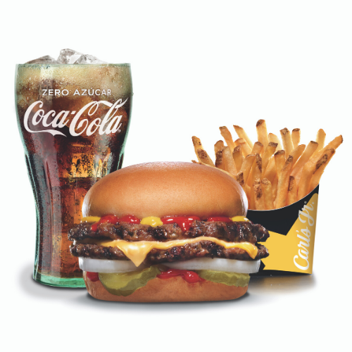 Double cheese burger