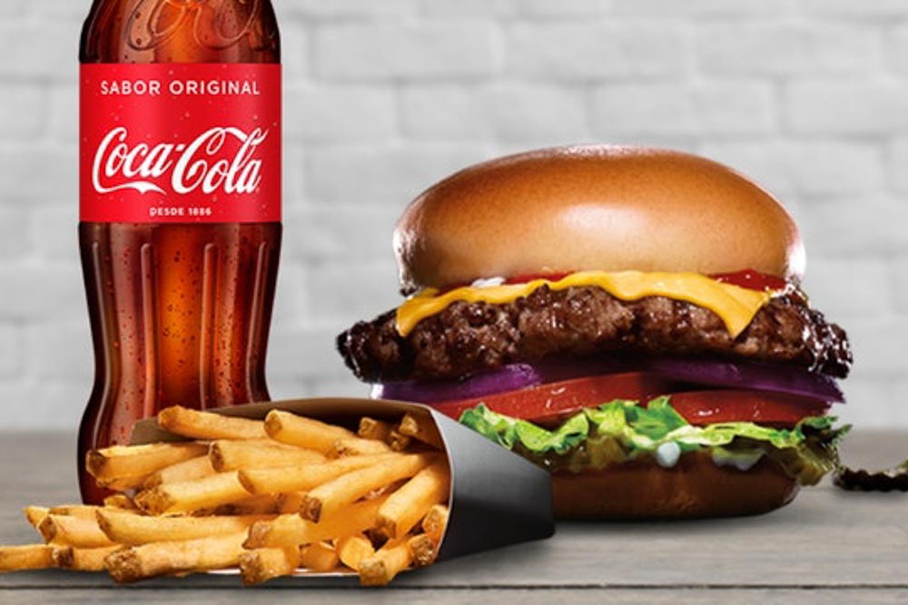 Original big angus menu