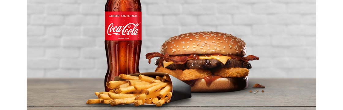 Western bacon cheeseburguer Menu