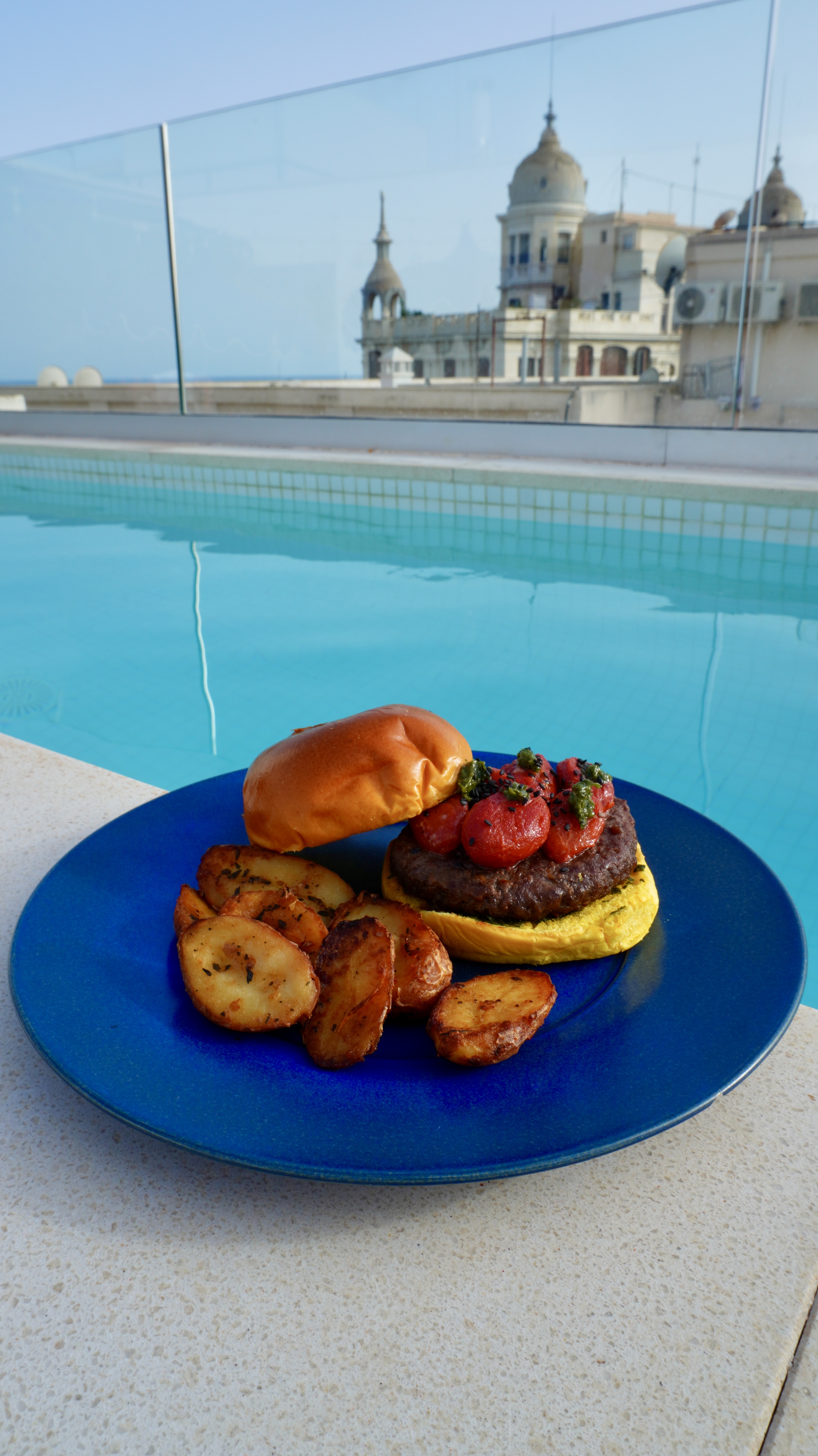 Hamburguesa "La vita é Bella"