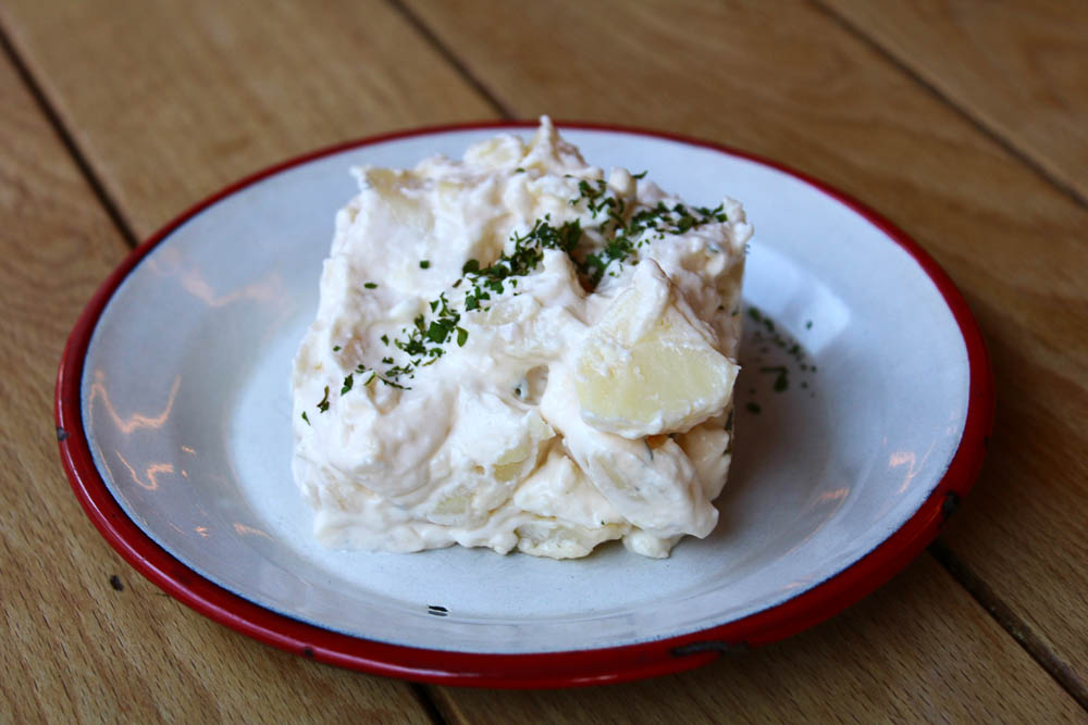 蒜泥蛋黄酱土豆