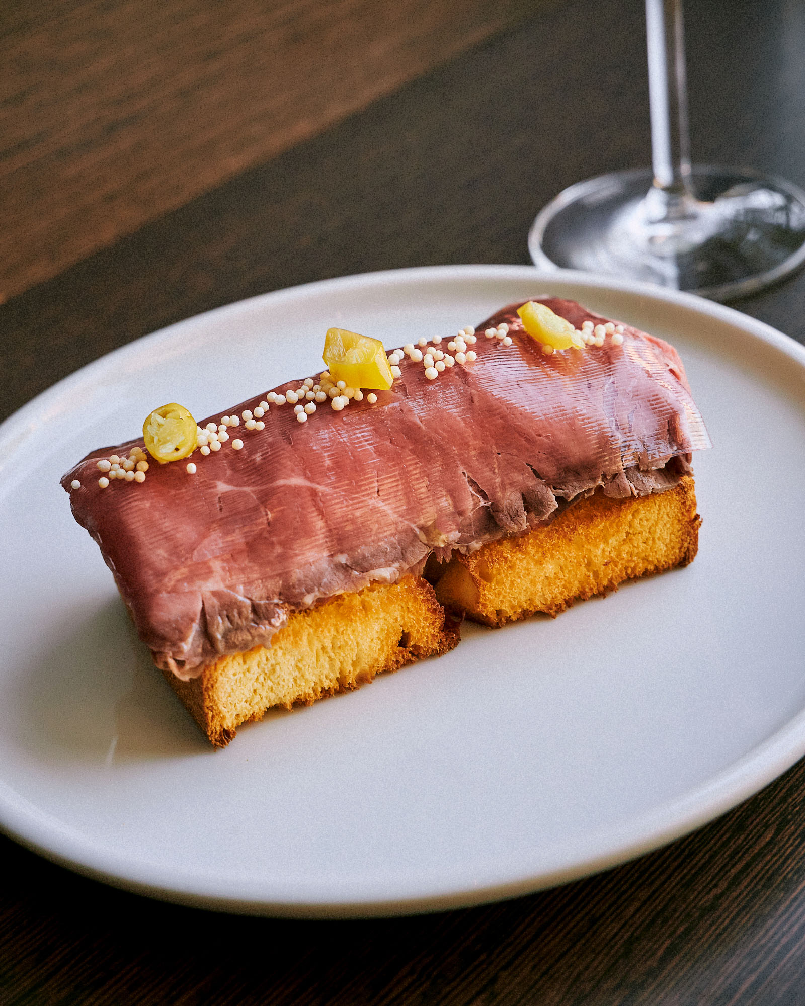 PINTXO DE ROAST BEEF.